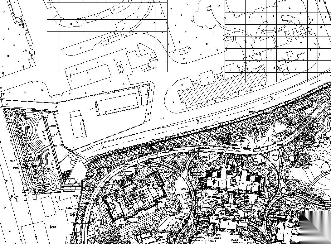 [上海]金茂府住宅区植物CAD施工图+实景图施工图下载【ID:161068185】