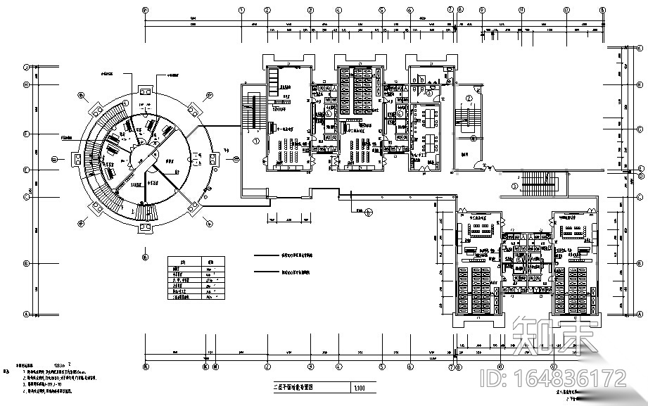 [厦门]某幼儿园室内装修施工图cad施工图下载【ID:164836172】