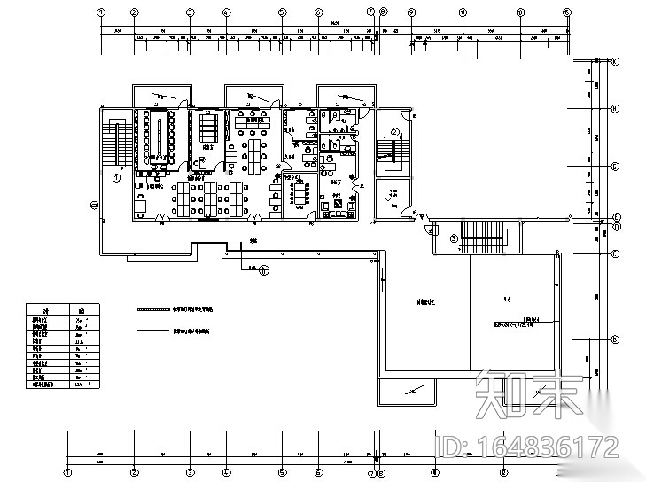 [厦门]某幼儿园室内装修施工图cad施工图下载【ID:164836172】