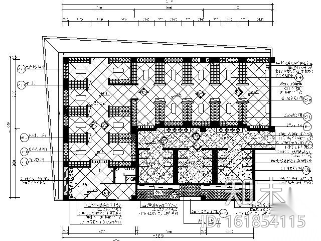 国际会所男宾桑拿区施工图cad施工图下载【ID:161854115】
