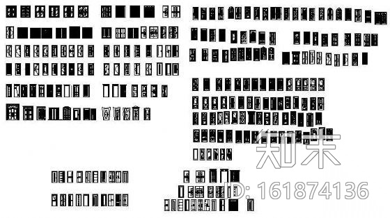 室内装修门图集施工图下载【ID:161874136】