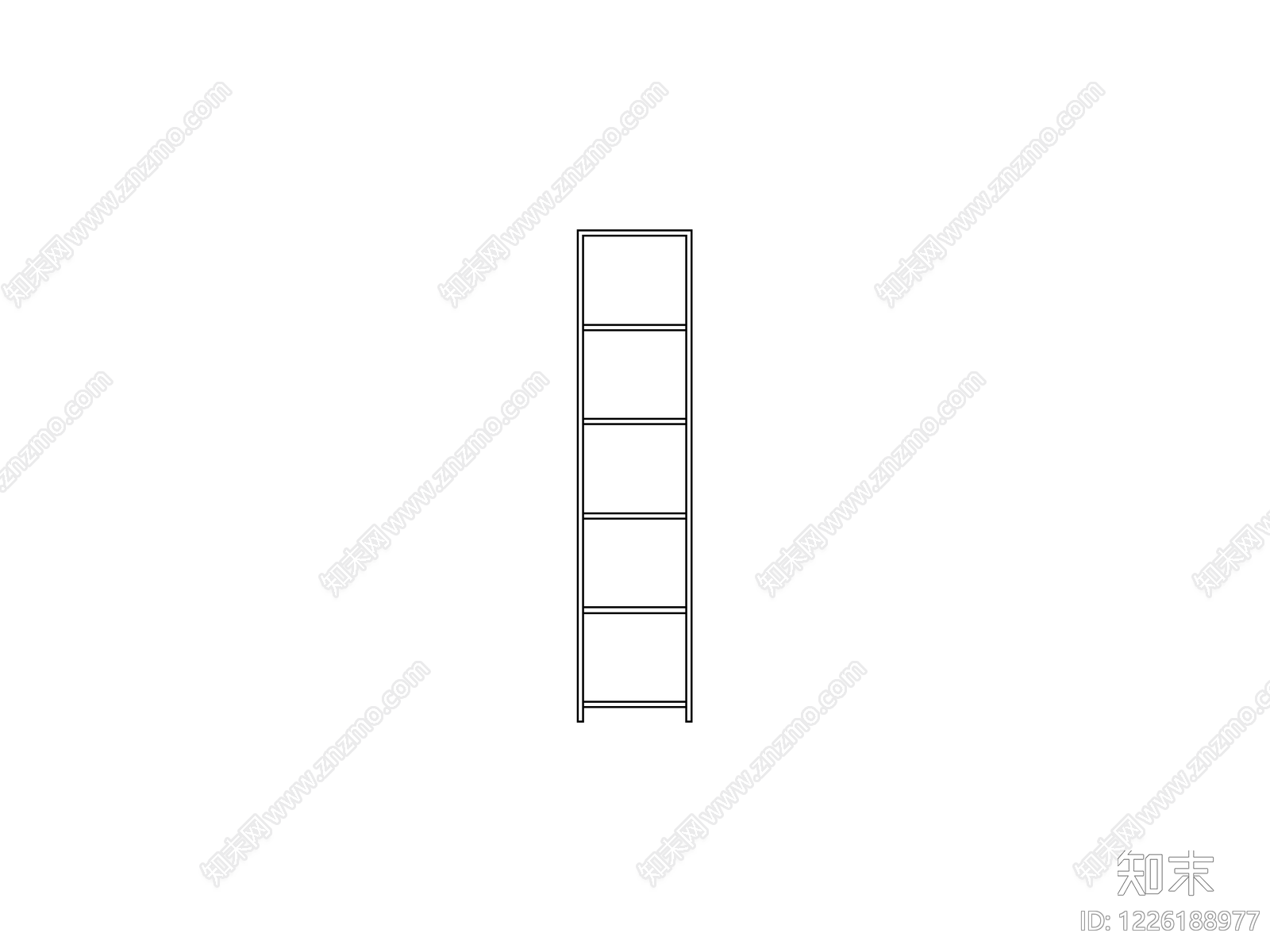 现代柜子CAD图纸