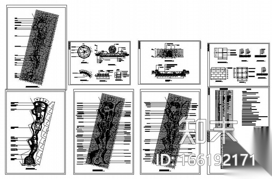 云南公司生活区景观施工图全套施工图下载【ID:166192171】