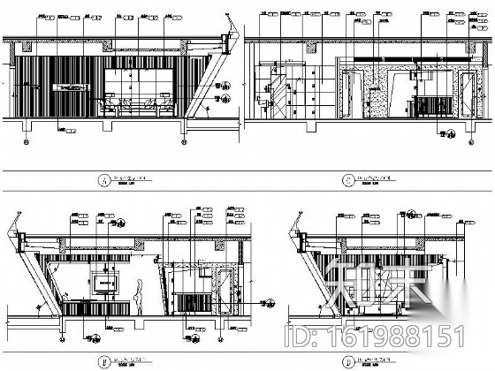 [苏州]某假日酒店豪华套房装修图cad施工图下载【ID:161988151】