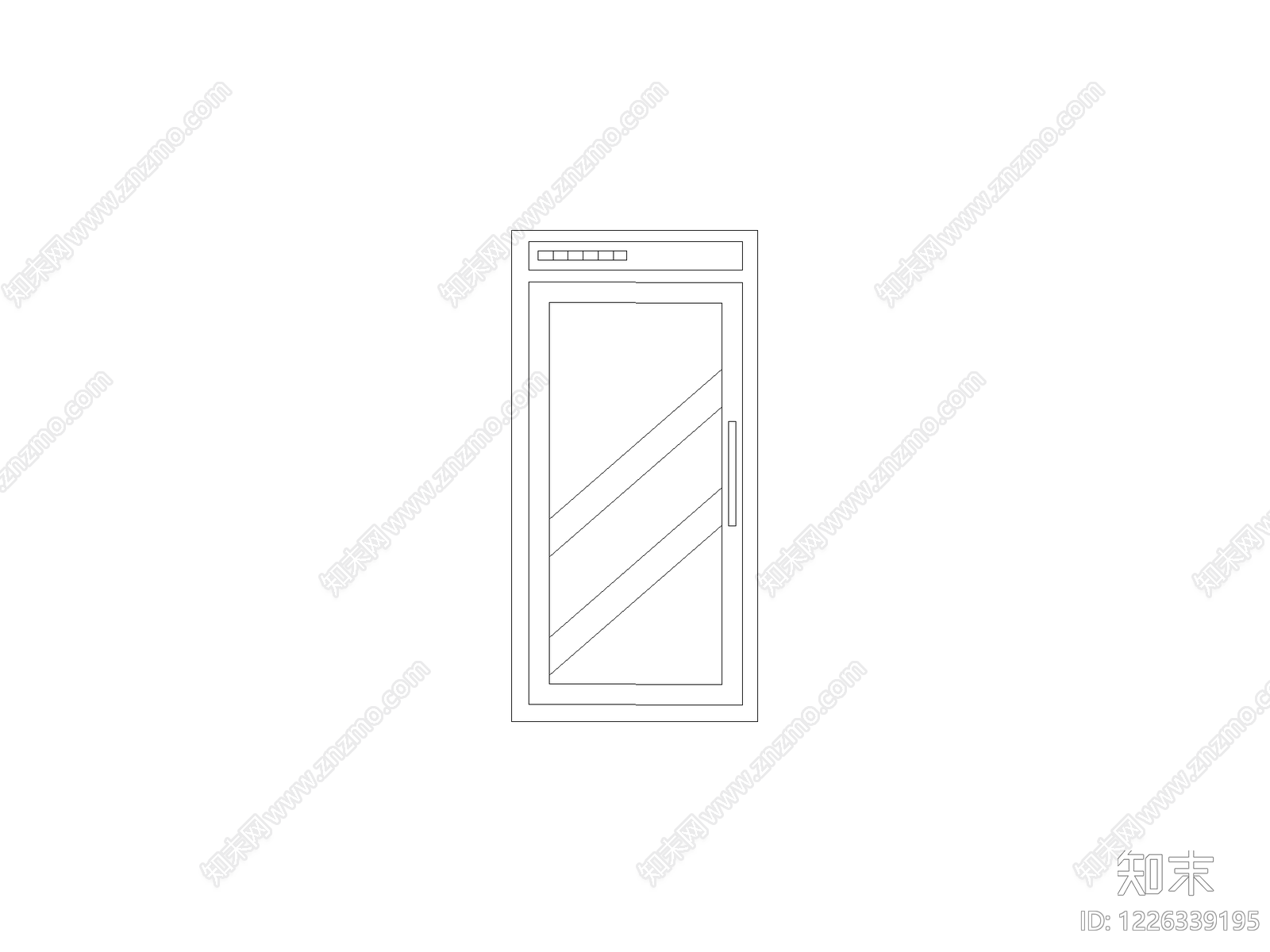 现代内门系统CAD图纸