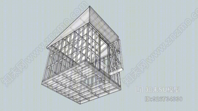 工作棚，修订版2SU模型下载【ID:926734330】