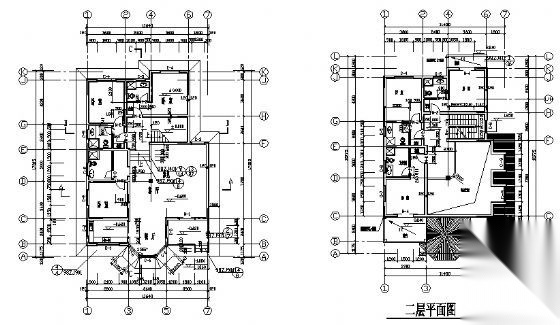 某三层别墅建筑方案图cad施工图下载【ID:149922143】