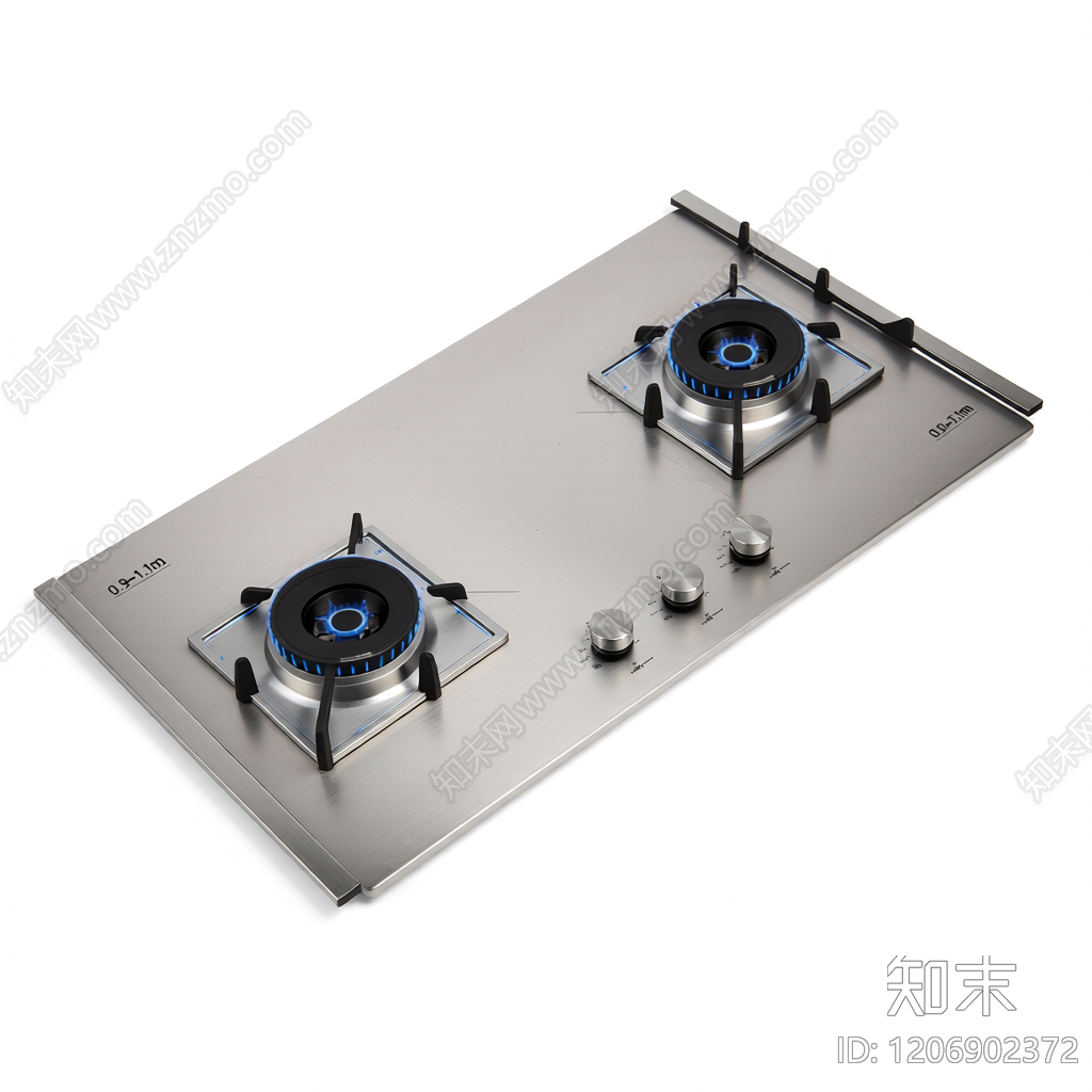 燃气灶具组件3D模型下载【ID:1206902372】