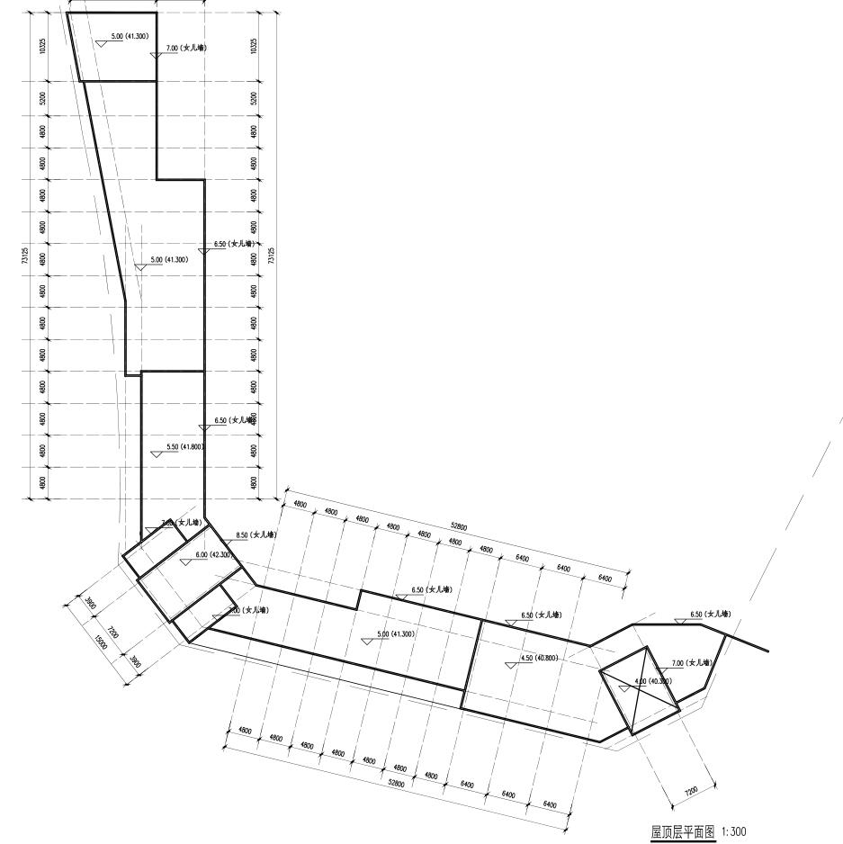 [江西]欧陆风格居住区建筑施工图设计（CAD）cad施工图下载【ID:165157127】