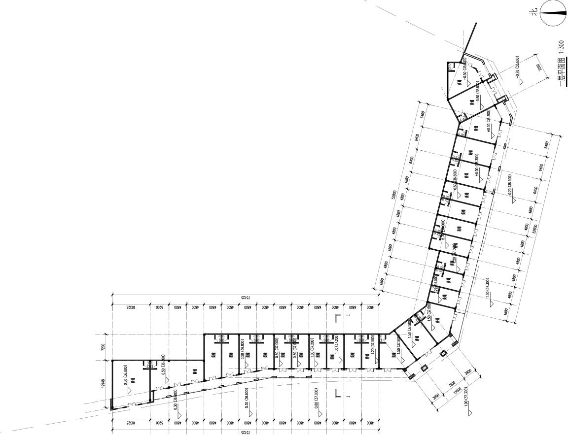 [江西]欧陆风格居住区建筑施工图设计（CAD）cad施工图下载【ID:165157127】