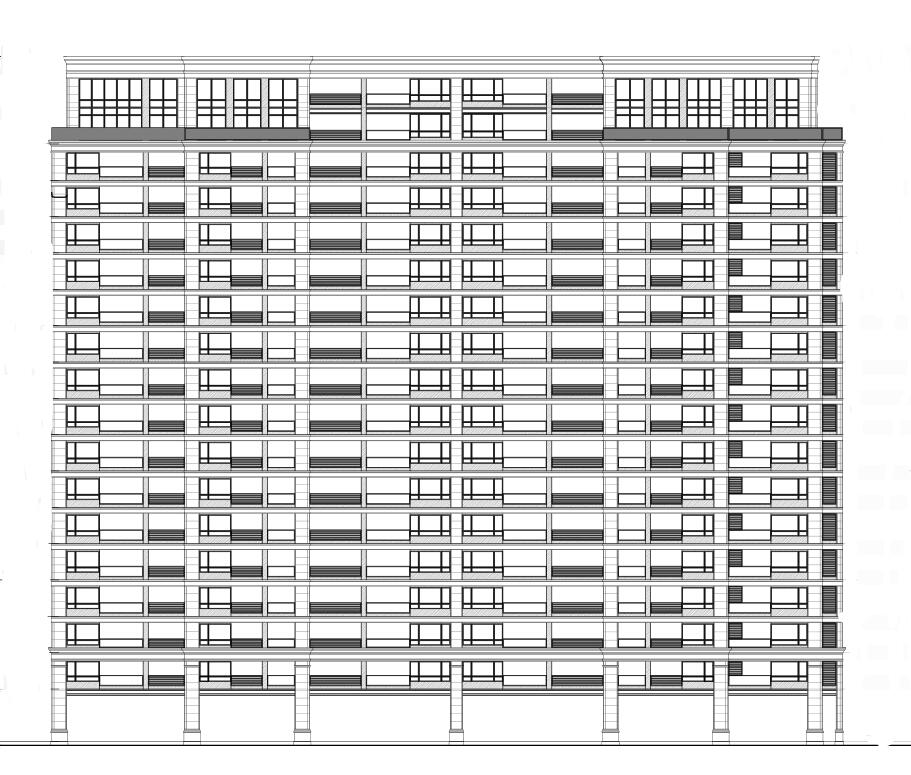 [江西]欧陆风格居住区建筑施工图设计（CAD）cad施工图下载【ID:165157127】