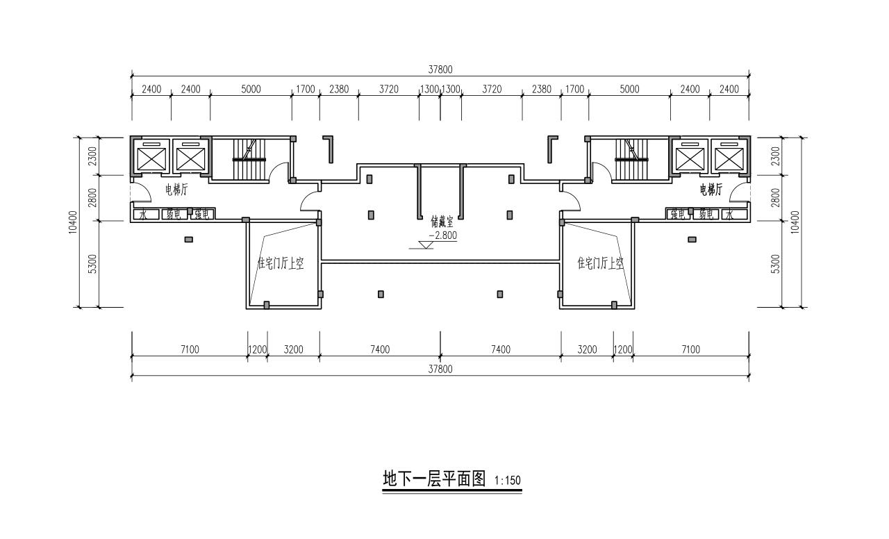 [江西]欧陆风格居住区建筑施工图设计（CAD）cad施工图下载【ID:165157127】