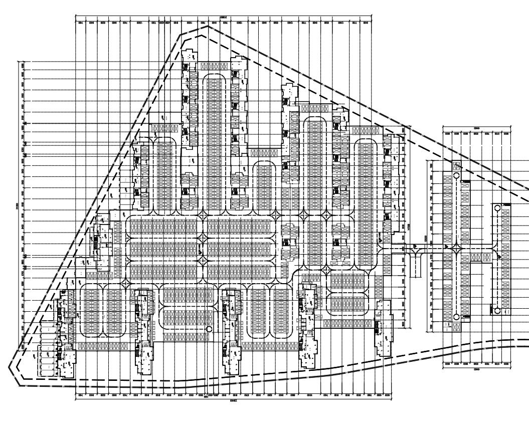 [江西]欧陆风格居住区建筑施工图设计（CAD）cad施工图下载【ID:165157127】