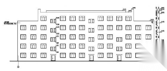 某五层疫病控制中心建筑施工图cad施工图下载【ID:151593108】