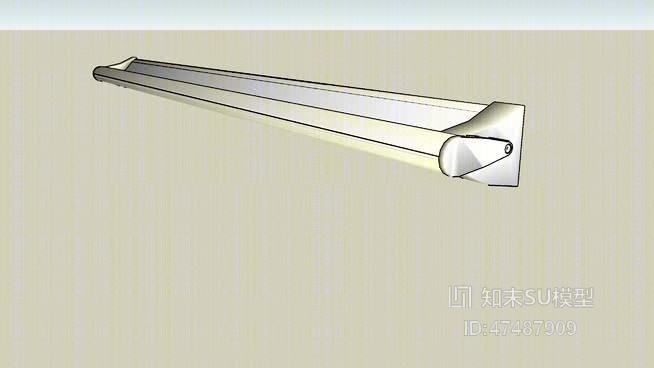 日光灯SU模型下载【ID:418053573】