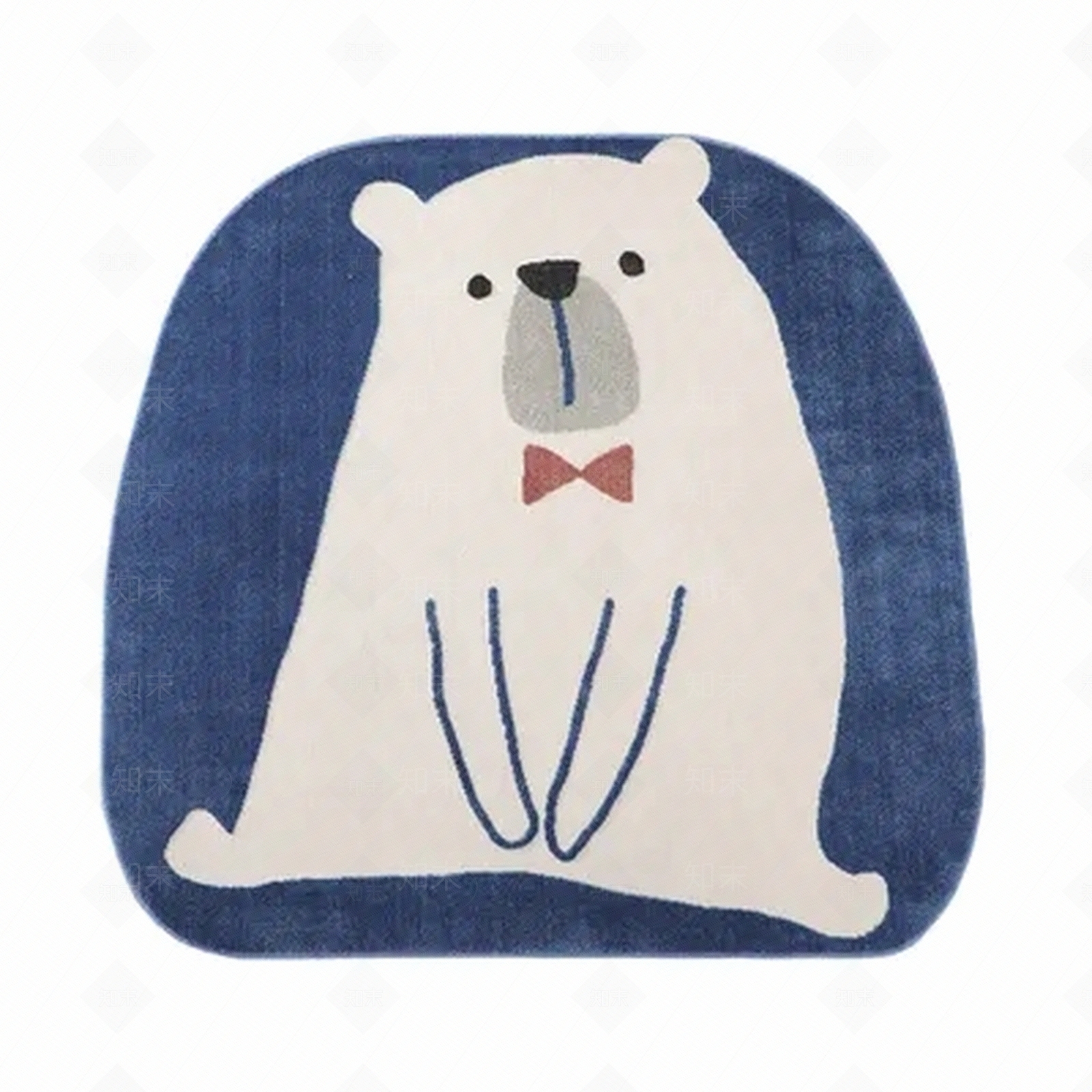 北极熊儿童卡通地毯贴图下载【ID:1104215448】