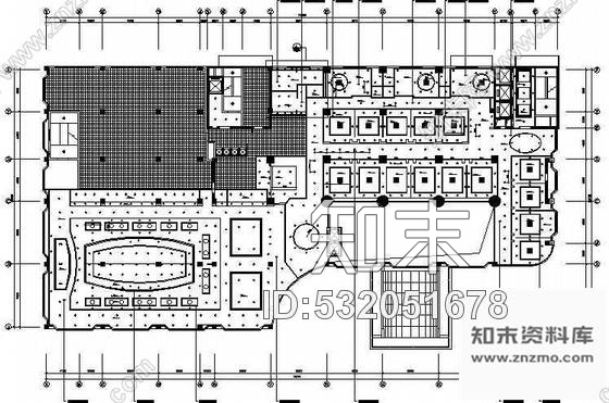 施工图四星级酒店装修方案套图cad施工图下载【ID:532051678】