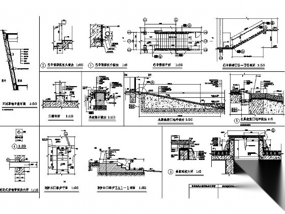 [上海青浦区]某三层博物馆建筑施工图施工图下载【ID:165613139】