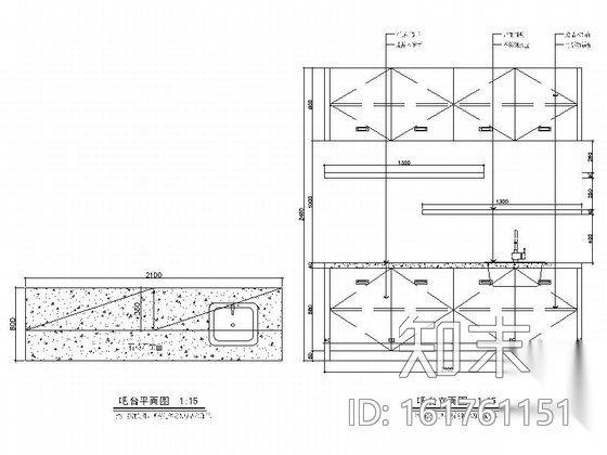 [山东]高端产业聚集区现代办公室室内装修施工图cad施工图下载【ID:161761151】