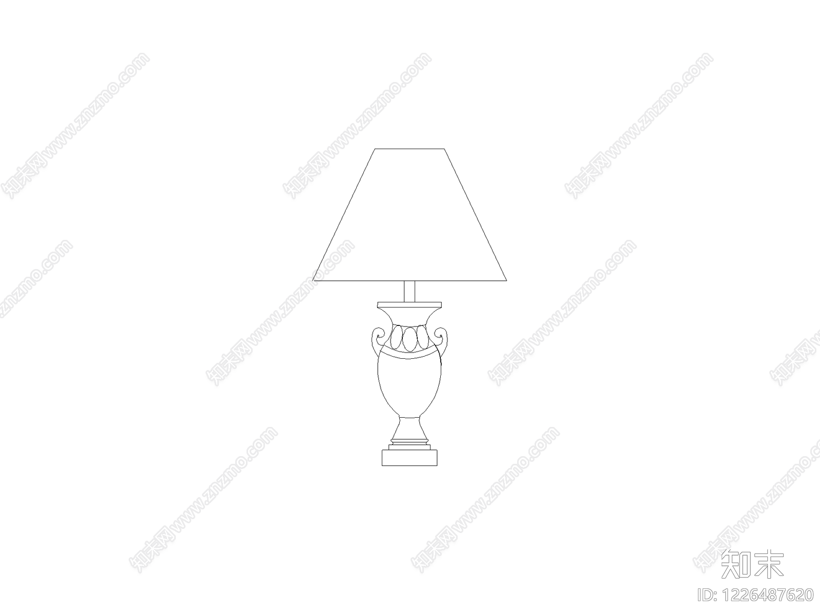 灯具图块cad施工图下载【ID:1226487620】