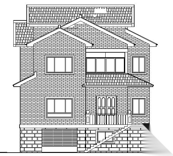 某三层别墅建筑结构水电装饰建筑方案图施工图下载【ID:149920175】