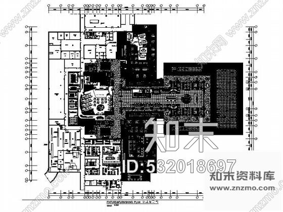 施工图海南东方夏威夷度假酒店医院服务保障楼室内装修施工图含方案施工图下载【ID:532018697】