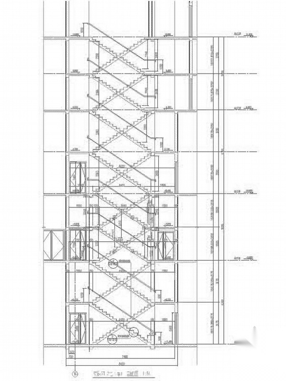 [上海]135米玻璃幕墙办公建筑设计施工图（含详细节点图...施工图下载【ID:165747147】