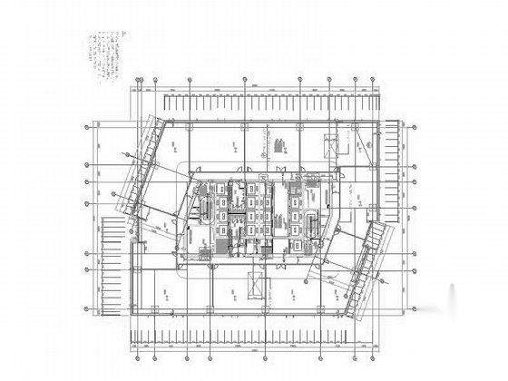 [上海]135米玻璃幕墙办公建筑设计施工图（含详细节点图...施工图下载【ID:165747147】