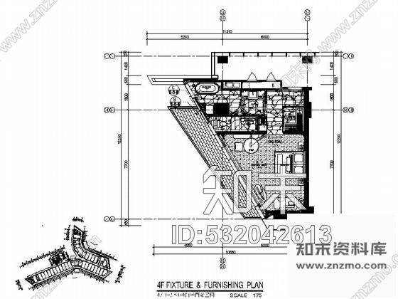 施工图深圳某国际大酒店K1房型客房施工图施工图下载【ID:532042613】