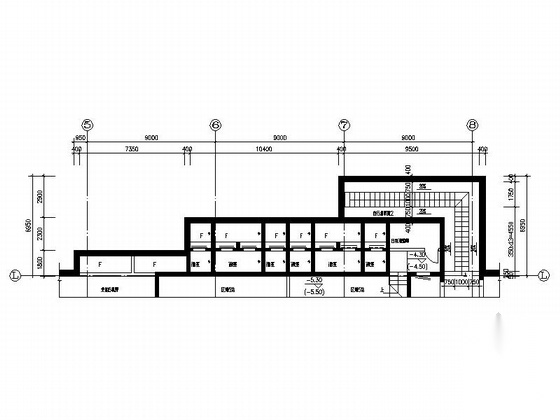 [江苏]4层知名现代风格商业购物中心建筑设计施工图cad施工图下载【ID:166707143】