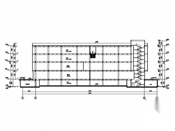 [江苏]4层知名现代风格商业购物中心建筑设计施工图cad施工图下载【ID:166707143】