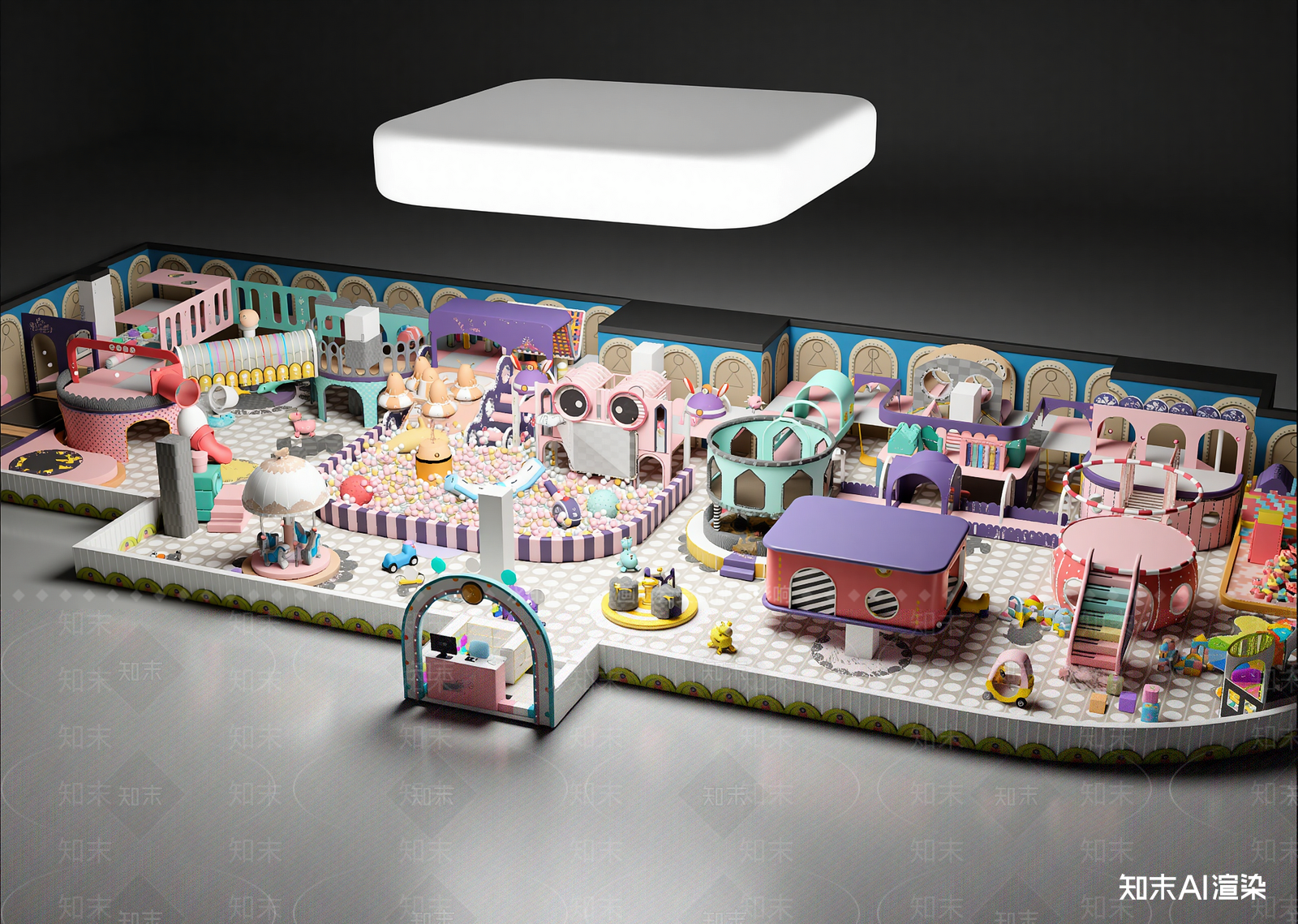 现代其他展厅3D模型下载【ID:1214666034】