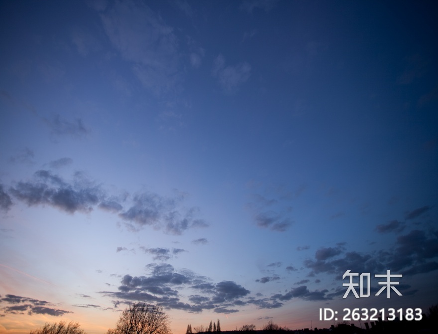 黄昏天空贴图下载【ID:263213183】