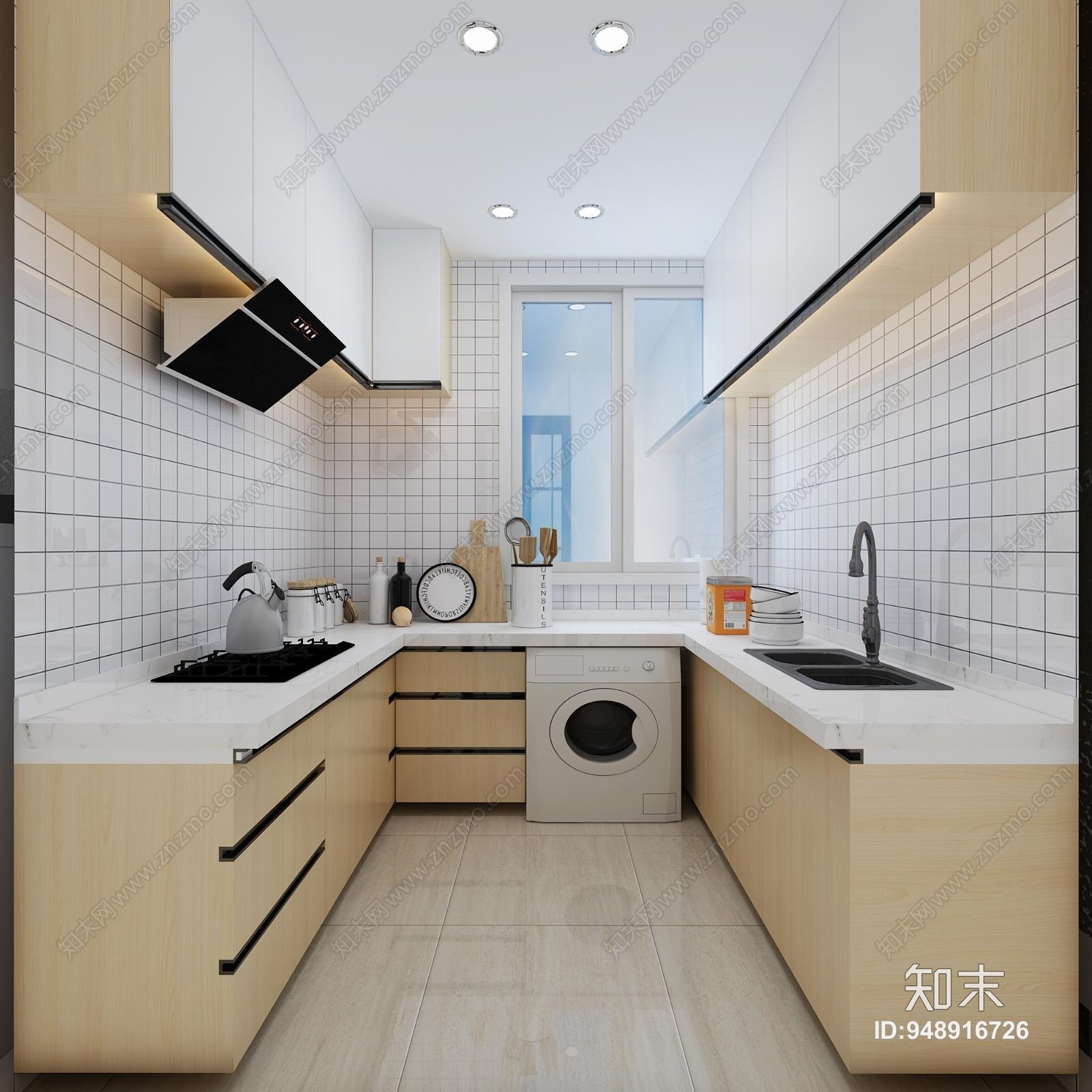 现代客餐厅3D模型下载【ID:948916726】