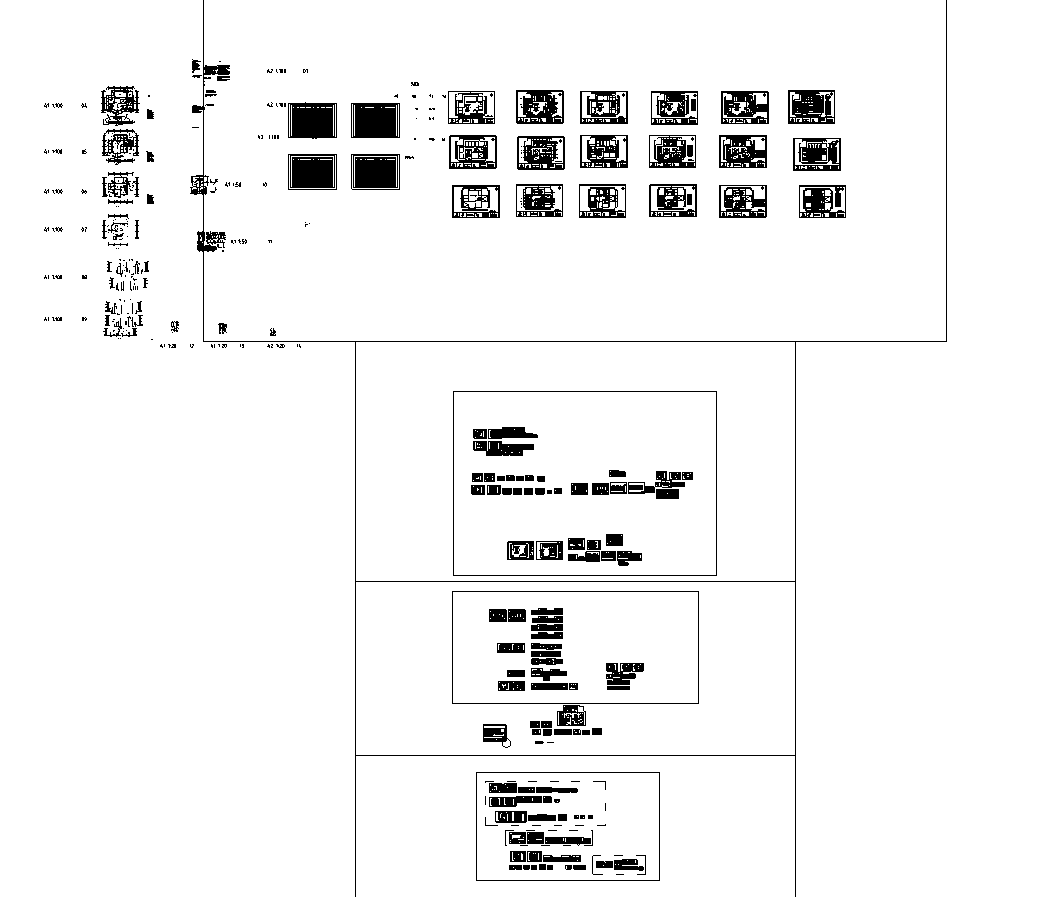 [湖北]武汉文腾集团总办公室施工图cad施工图下载【ID:161739180】