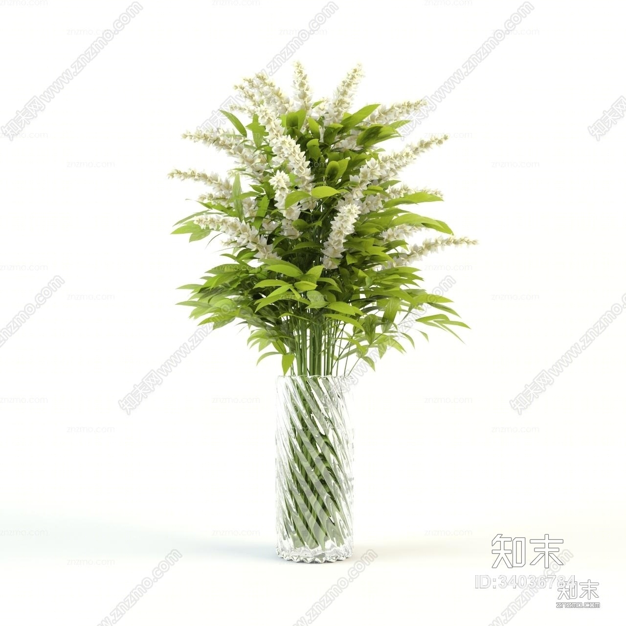 现代水生植物3D模型下载【ID:34036784】