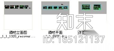 [苏州]时尚酒吧室内设计装修图cad施工图下载【ID:165121137】