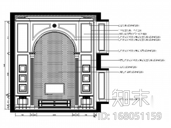 [北京]独特精装三层欧式别墅装修图（含实景）cad施工图下载【ID:168051159】