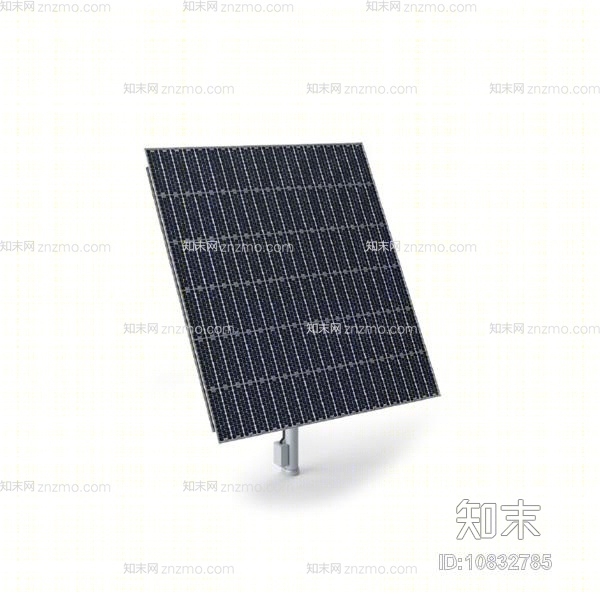 黑色太阳能3D模型下载【ID:10832785】