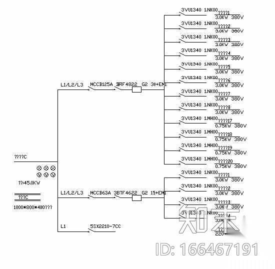 某水景喷泉电气系统图cad施工图下载【ID:166467191】