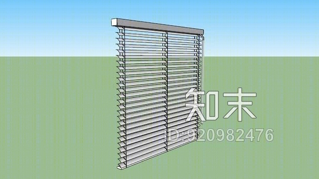 辊盲窗帘店，，SU模型下载【ID:920982476】