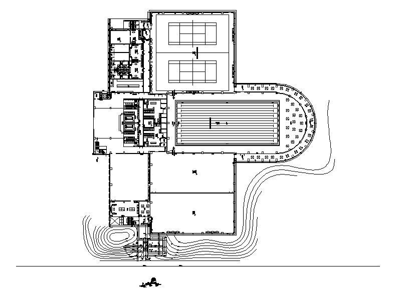 [重庆]三层多功能商业建筑施工图（知名地产施工图下载【ID:151408186】