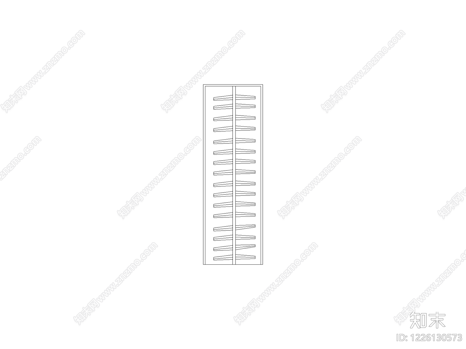 现代外窗系统CAD图纸