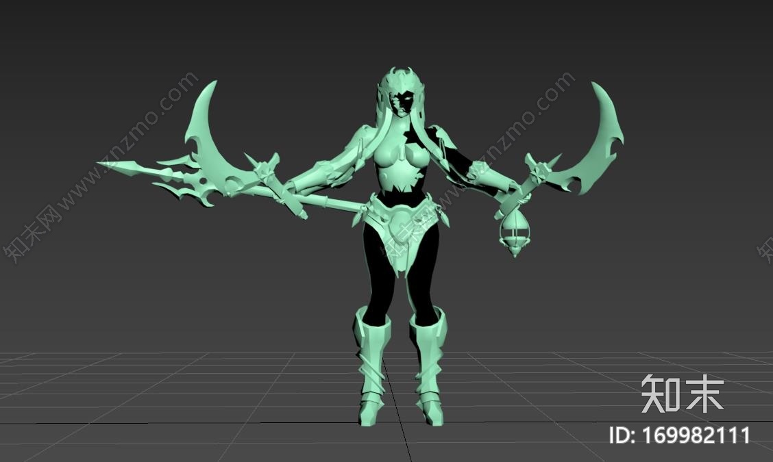 kali_毁灭女神迦梨3d打印模型下载【ID:169982111】