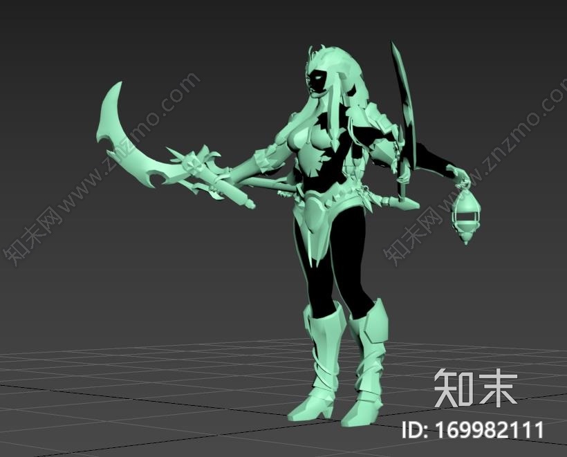 kali_毁灭女神迦梨3d打印模型下载【ID:169982111】