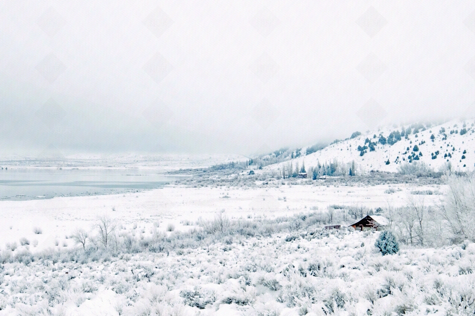 雪天外景贴图下载【ID:278211119】