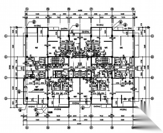 北展综合楼建筑施工图cad施工图下载【ID:164862149】