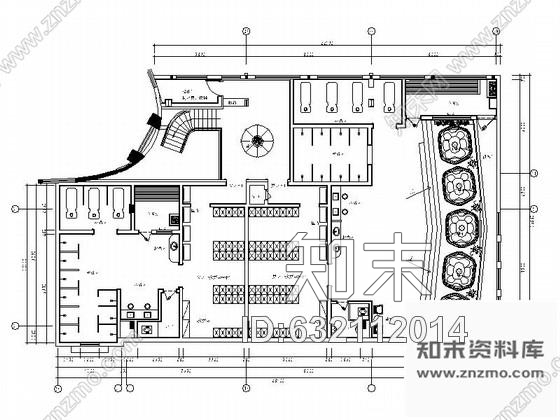 施工图江苏市内独家高层山海景酒店洗浴中心施工图含效果图施工图下载【ID:632112014】