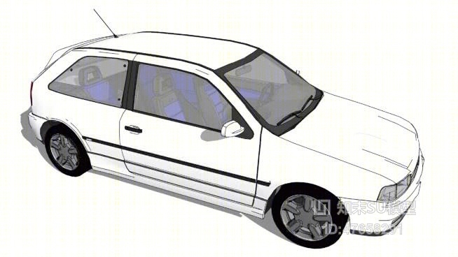 汽车SU模型下载【ID:47658291】