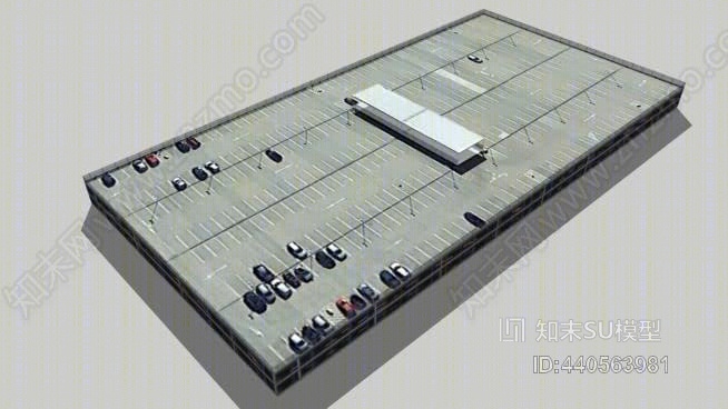 慕尼黑机场停车场P25SU模型下载【ID:440563981】